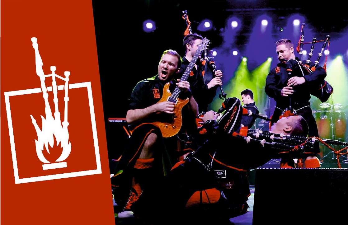 Win A Pair Of Tickets To See The Red Hot Chilli Pipers @ The Buxton Opera House