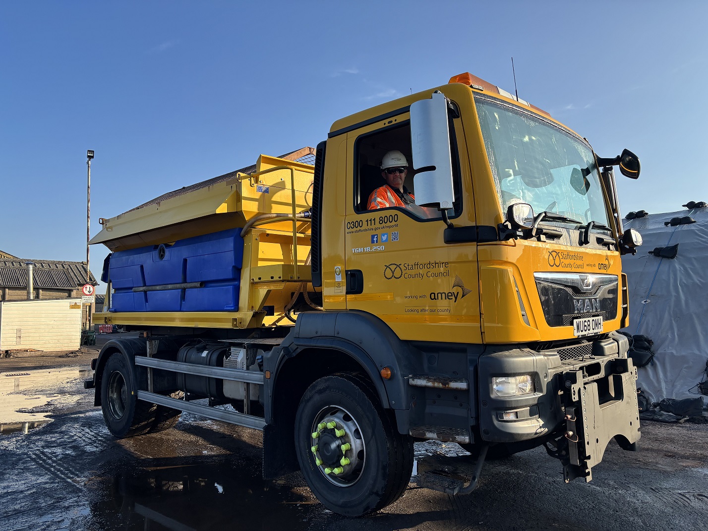 Gritters In Action As Winter Officially Gets Under Way 