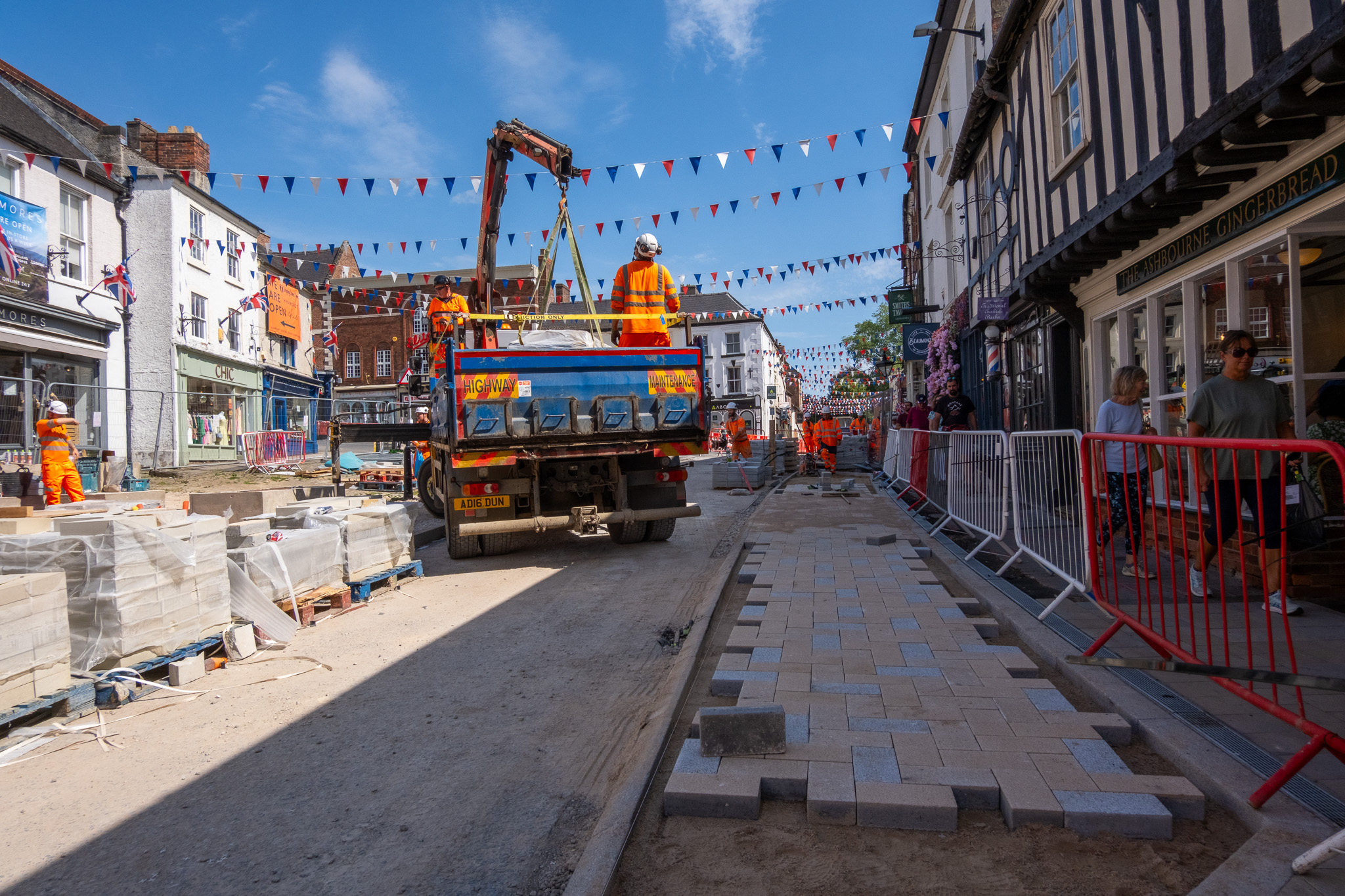 ​Ashbourne Reborn Contractors And Councillors Hail Significant Progress 